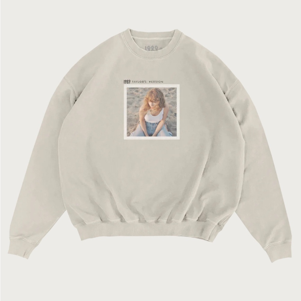 1989 (TAYLOR'S VERSION) BEIGE CREWNECK
